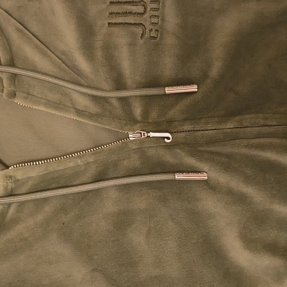 Brand New Olive Green Juicy Couture Hoodie - Picture 5 of 7